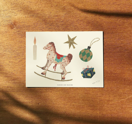 ｜HUGINN AND MUNINN｜ Drawing Card - Ornament