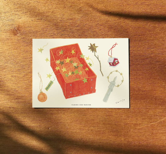 ｜HUGINN AND MUNINN｜ Drawing Card - Ornament 2