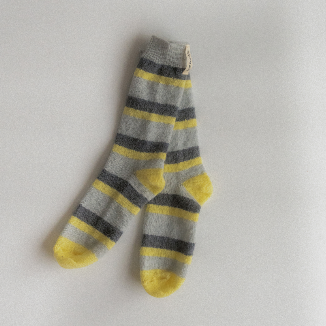｜HOTEL PARIS CHILL｜ Retro Striped Socks (Morning Dew)