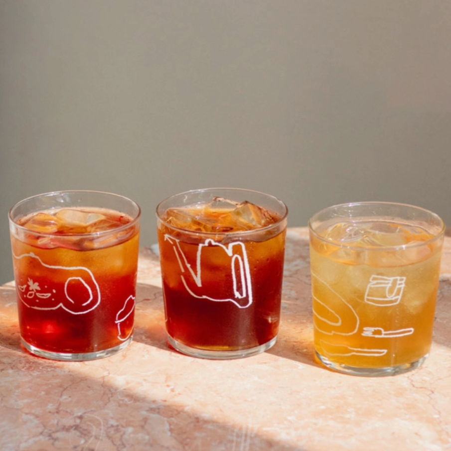 ｜EDITION DENMARK｜ Drip Bag Coffee & Glass Set 360ml