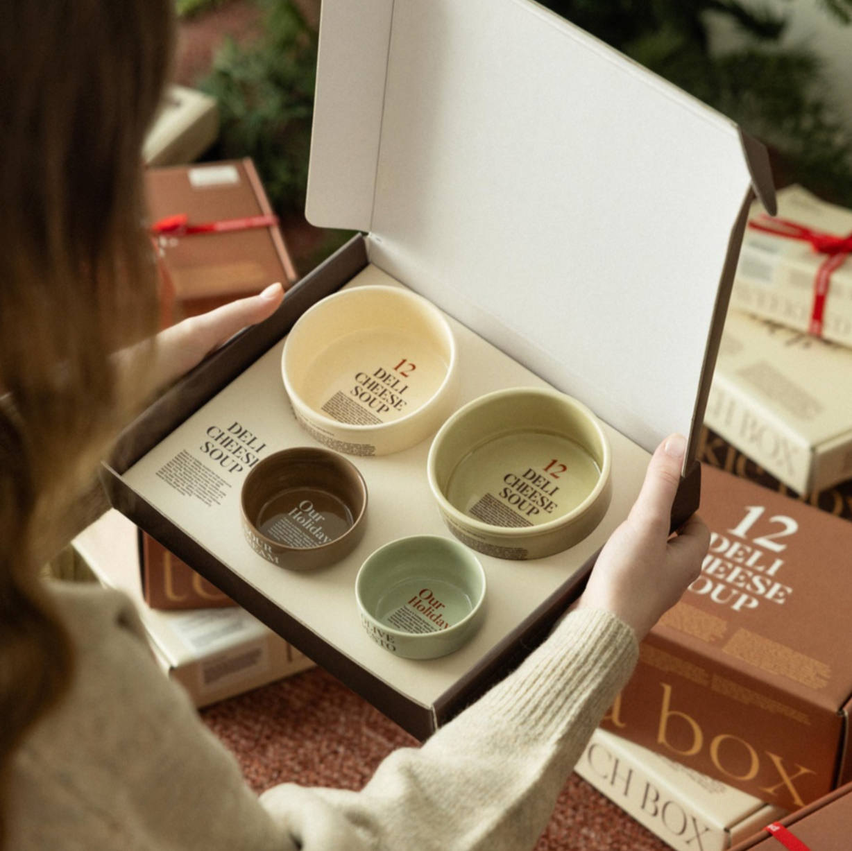 ｜momur｜ ｜Momur Weekend｜ Holiday Deli Bowl Gift Set