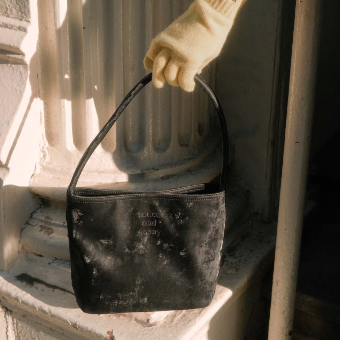 ｜mucu and ebony｜ Near Breeze Bag Ebony Black