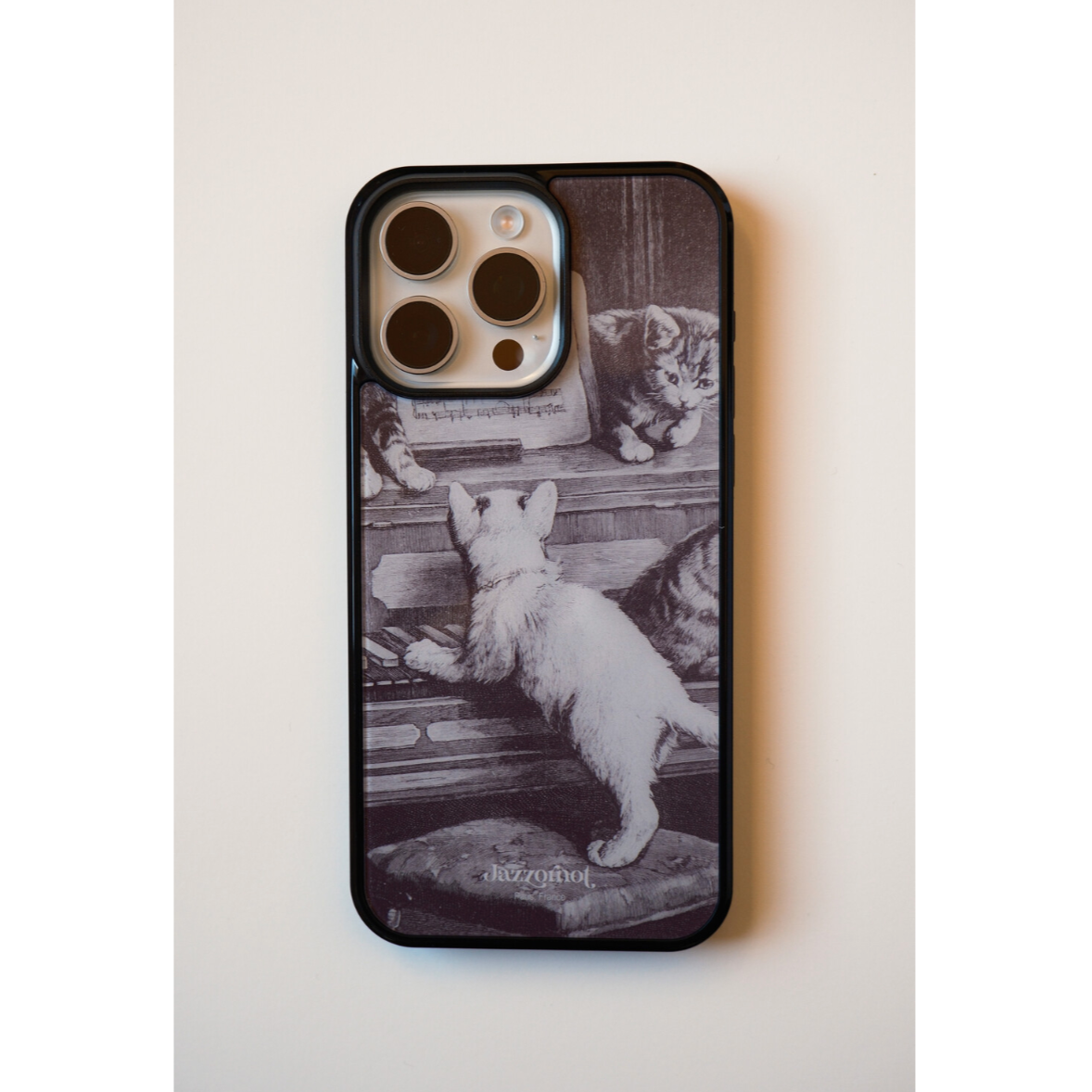 ｜JAZZ OR NOT｜ French Comfy Phone Case - Cat Calin