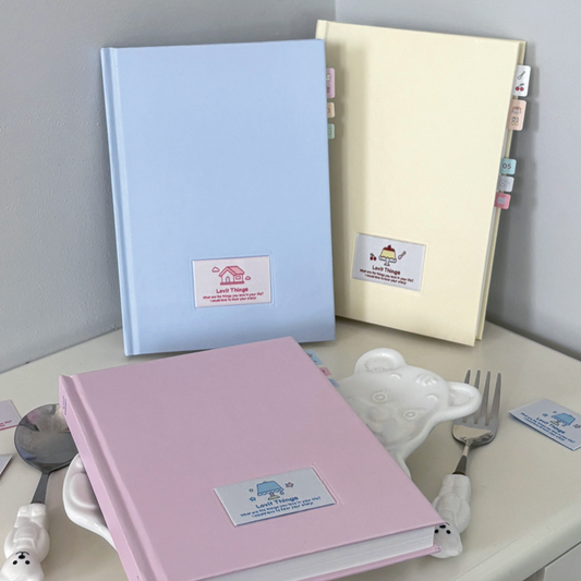 ｜WANNATHIS｜ Lovit Things Label Diary Set