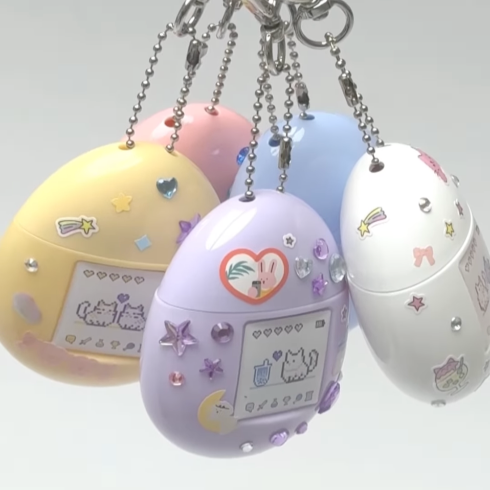 ｜MUMĆHIT｜ Tamagotchi Keyring Hand Cream