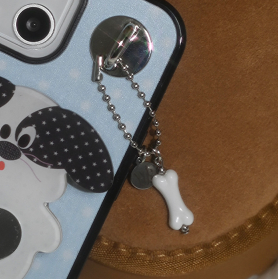 ｜WATERJEAN｜ Mini Bone Keyring + D Ring Set