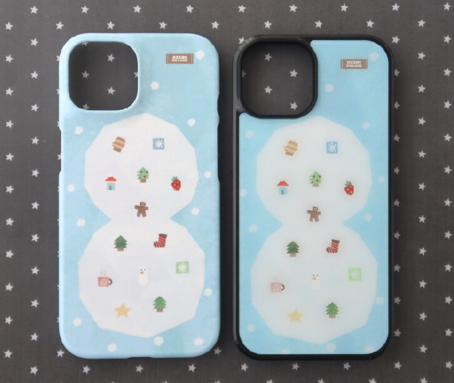 ｜KEZIM VILLAGE｜ SNOWMAN Hard / Glass Bumper / MagSafe Case