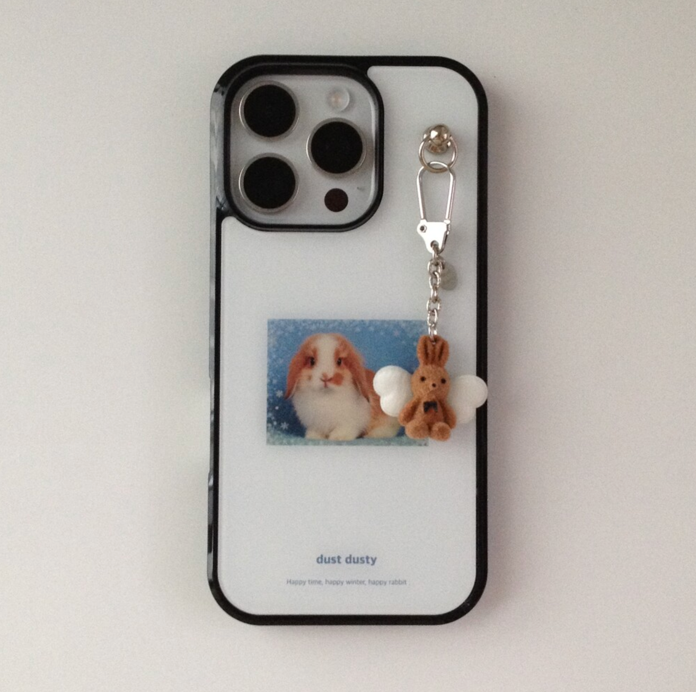 ｜dust dusty｜ Snow Rabbit Bumper Case