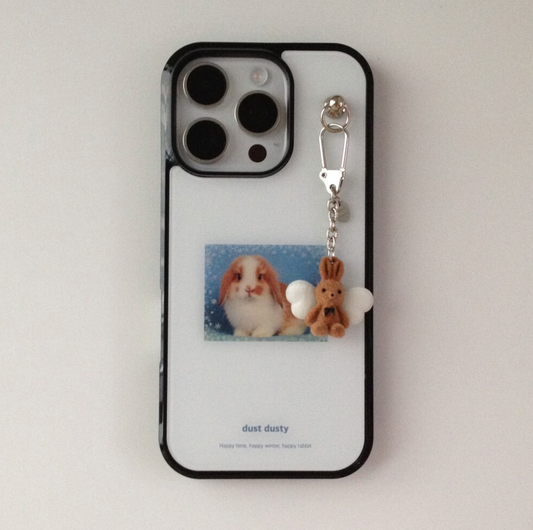｜dust dusty｜ Snow Rabbit Bumper Case