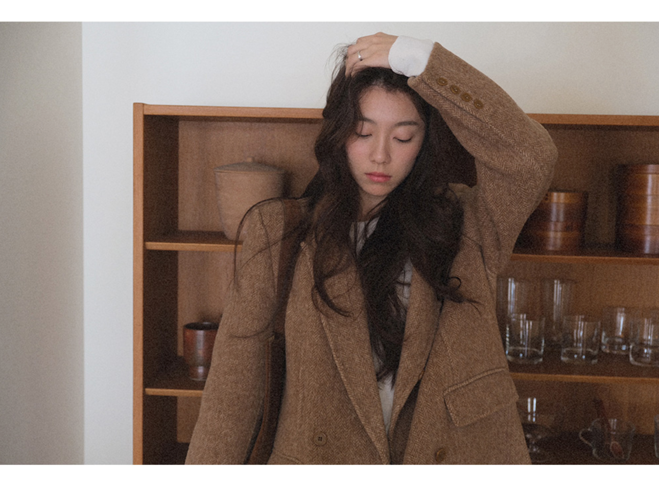 ｜WITHBLOOM｜ PREFRITT : Bournemouth Merino Wool Handmade Coat Camel