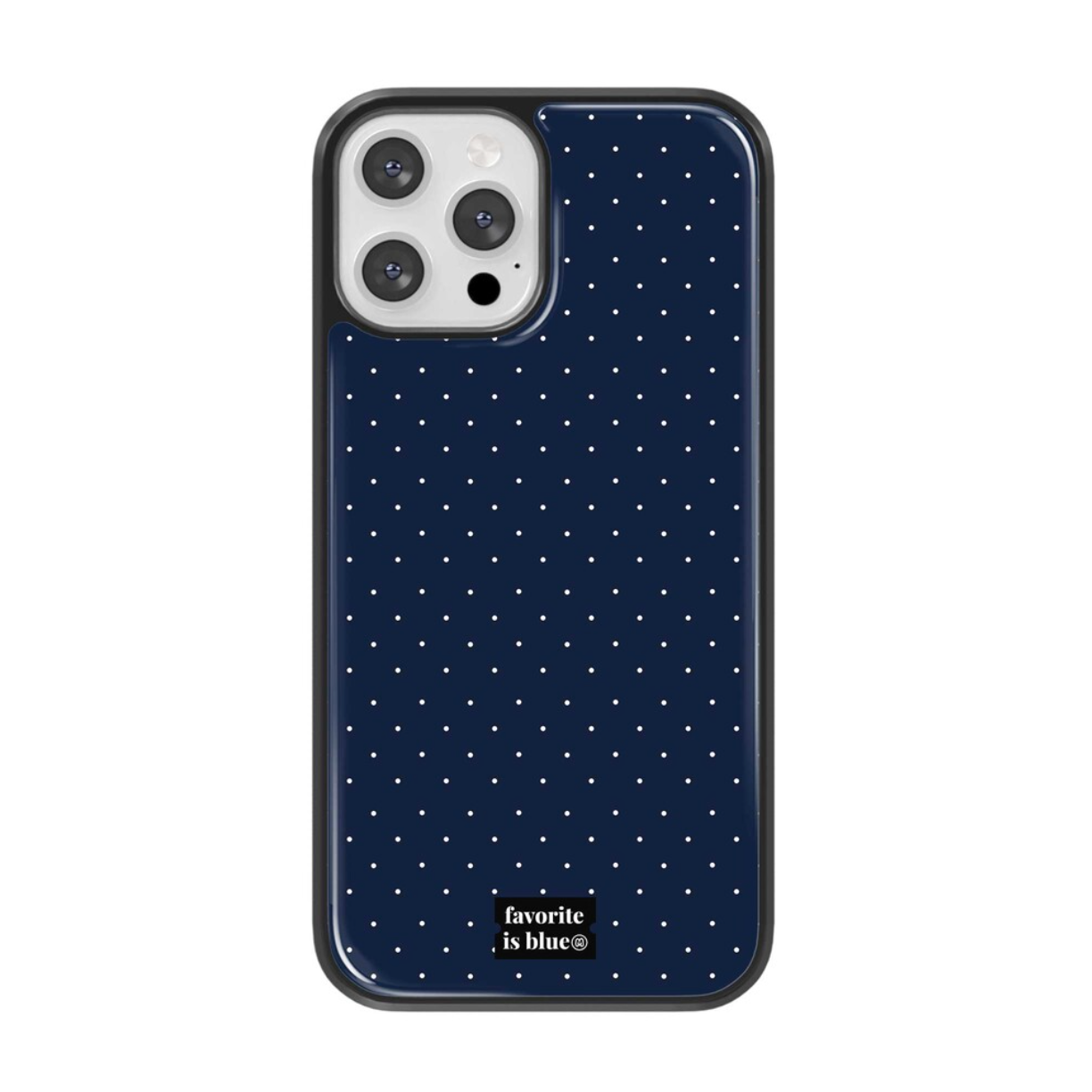 ｜midmaly｜ NAVY DOT Epoxy Phone Case