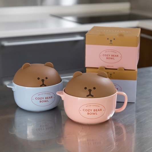 ｜Dailylike｜ Cozy Bear Ceramic Microwave Cup