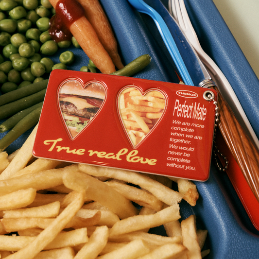 ｜THENCE｜ Mate Photo Key Holder Red