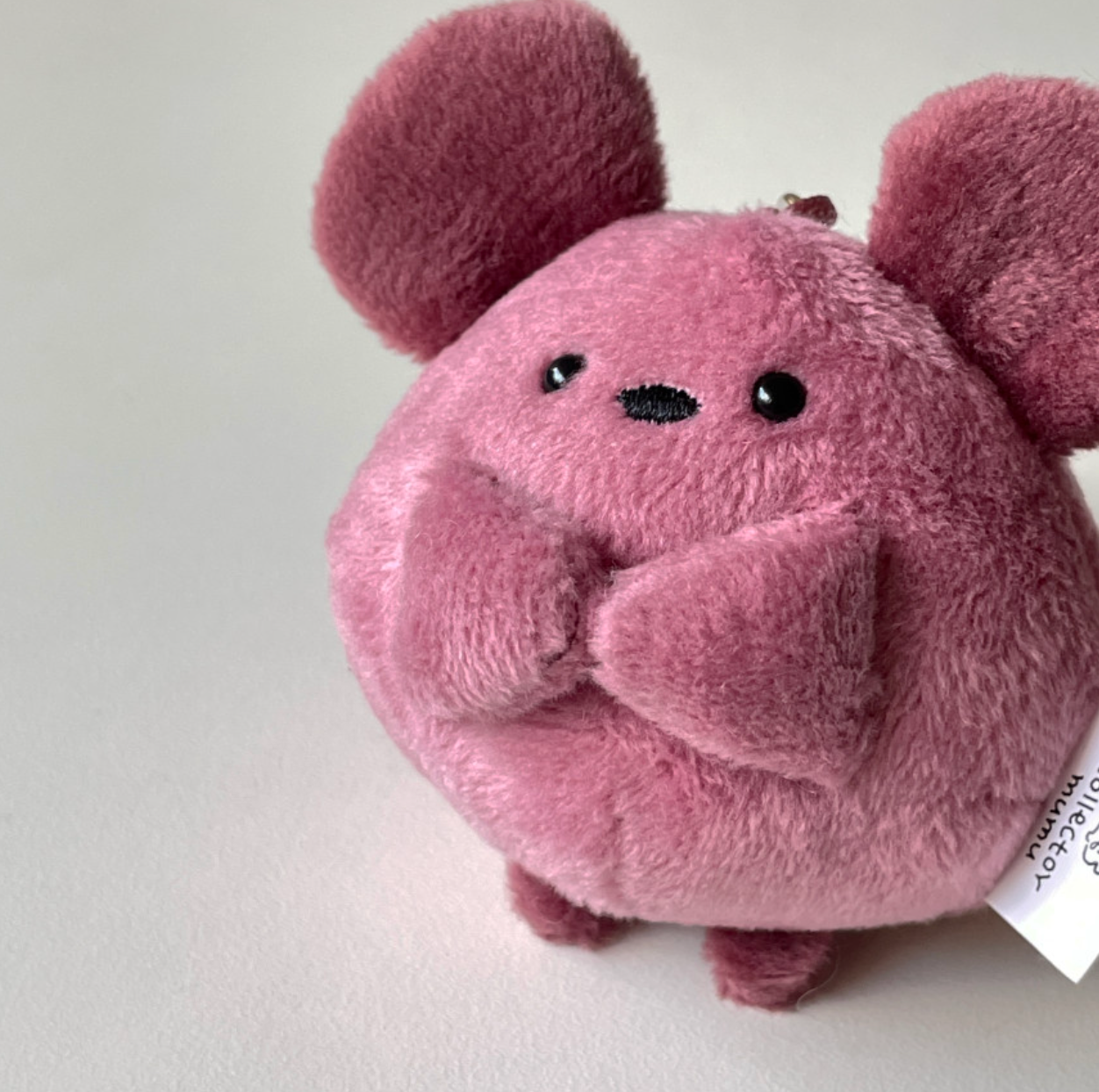 ｜collector mumu｜ 팥콩쥐 Keyring (Purple)