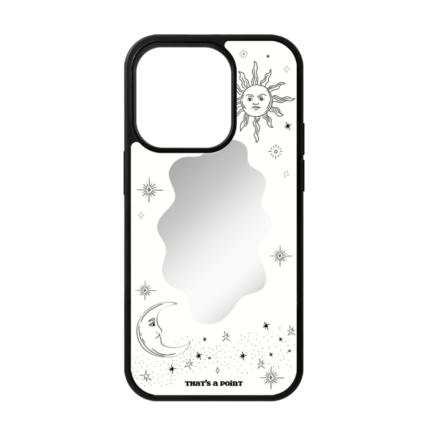 ｜That's a point｜ Day and Night Mirror Case (MagSafe)