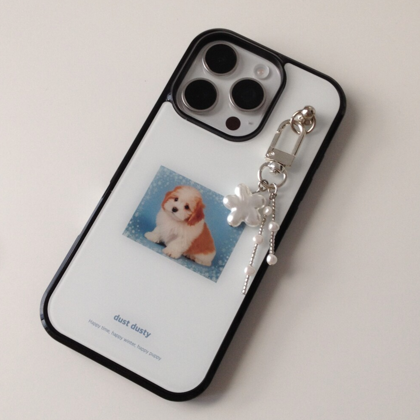 ｜dust dusty｜ Snow Puppy Bumper Case