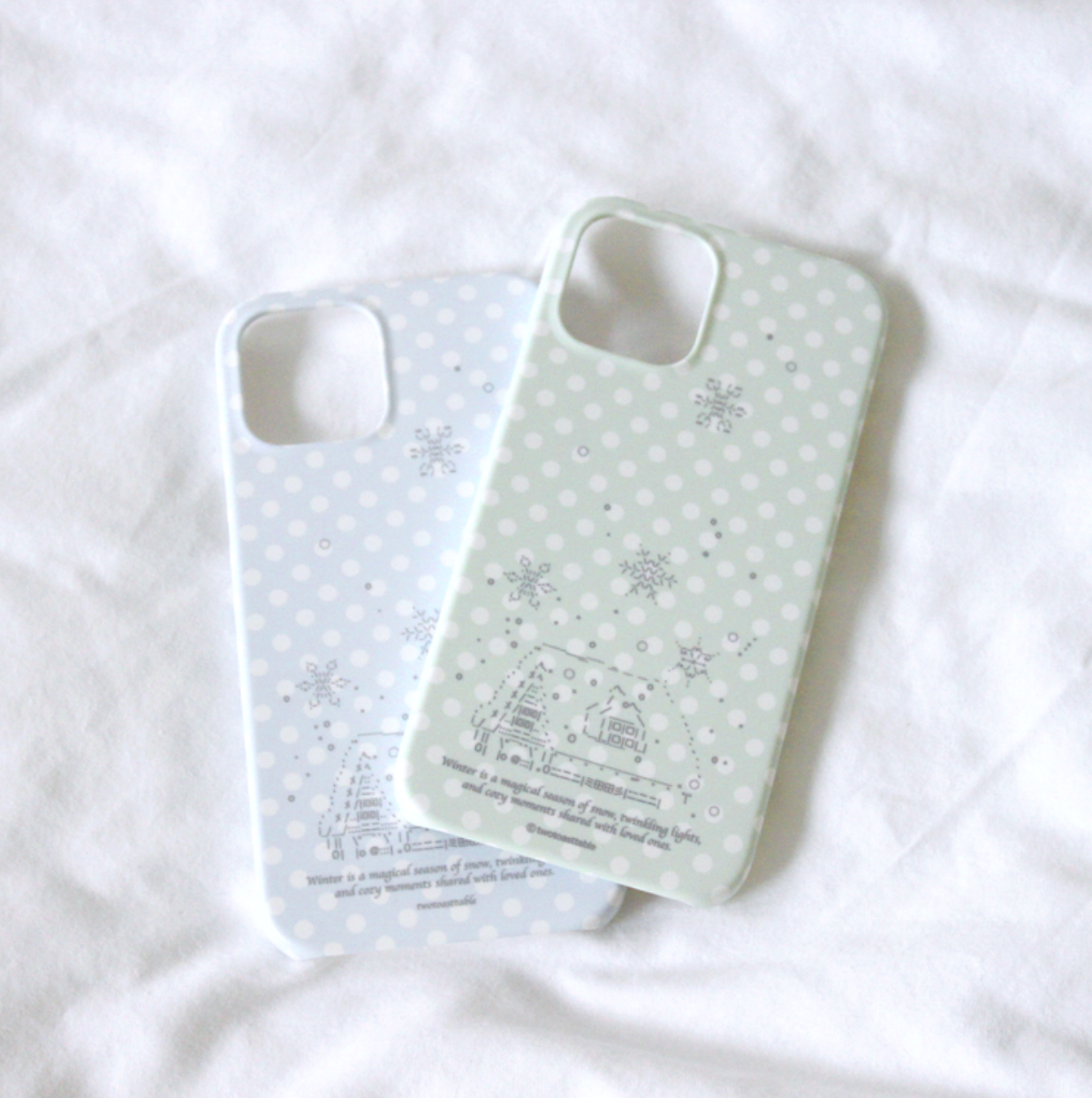 ｜TTT｜ Winter Snow Case (Mint)