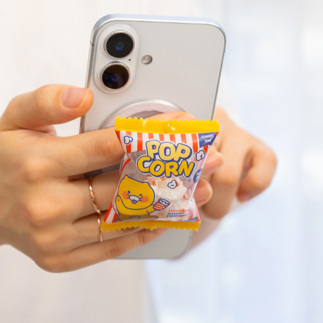 ｜Kakao Friends｜ Choonsik Jelly MagSafe Grip Tok (Yellow)