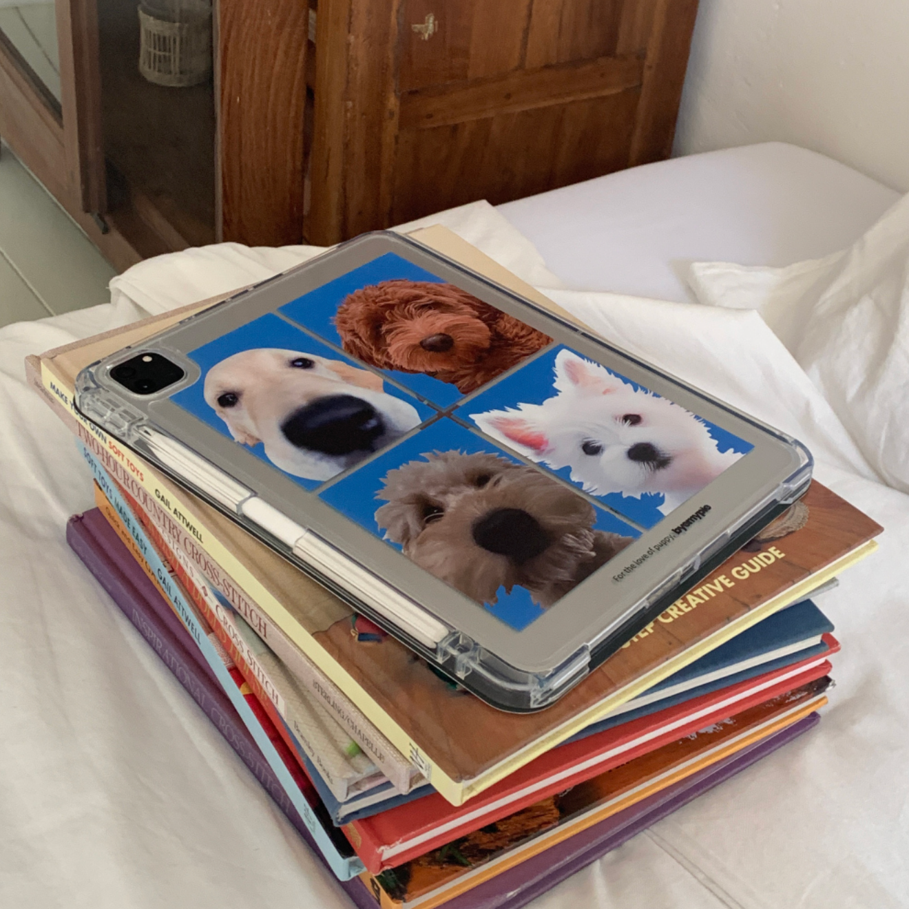 ｜byemypie｜ ID photo : Puppy iPad Case