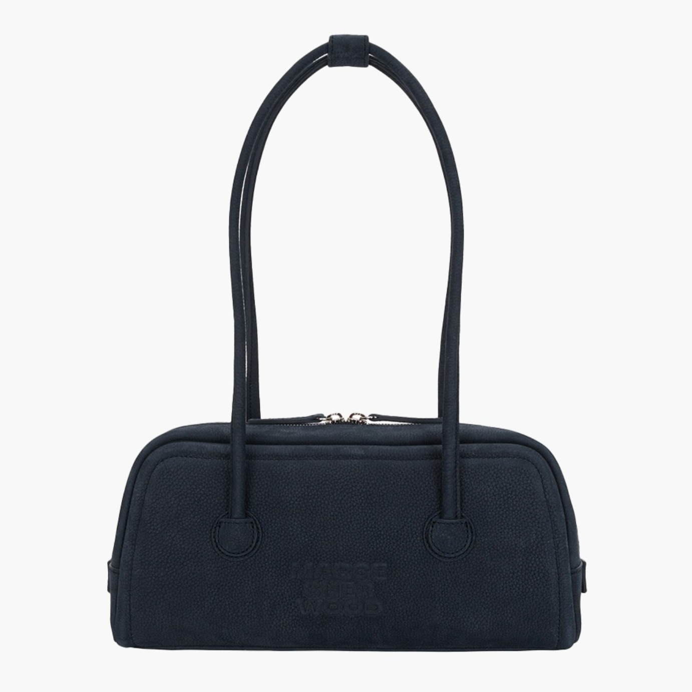 ｜MARGESHERWOOD｜ SOFT BAGUETTE BAG Indigo Nubuck