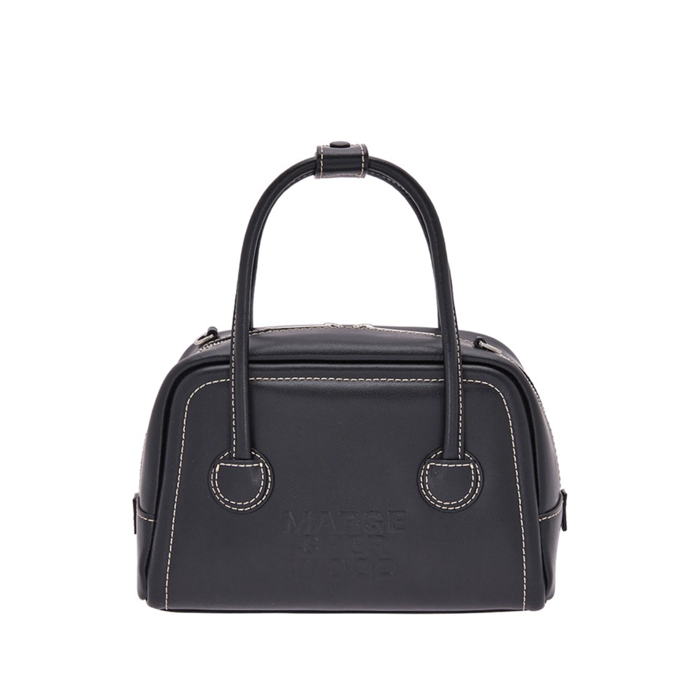 ｜MARGESHERWOOD｜ SOFT TOTE MINI Black Plain