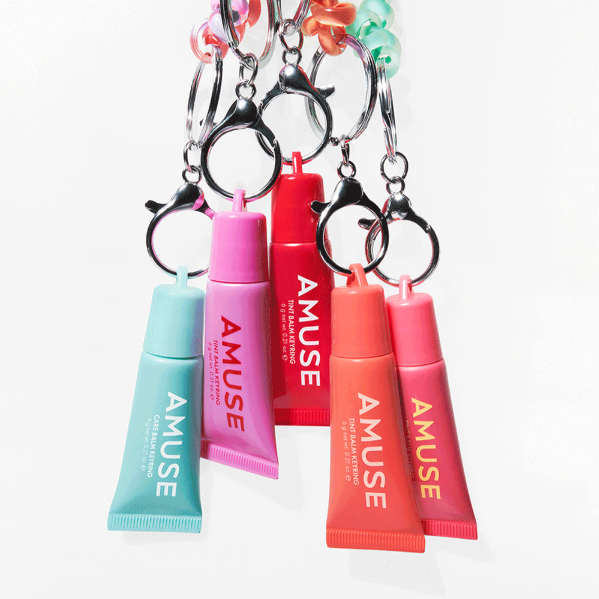 ｜AMUSE｜ Care/Tint Balm Keyring