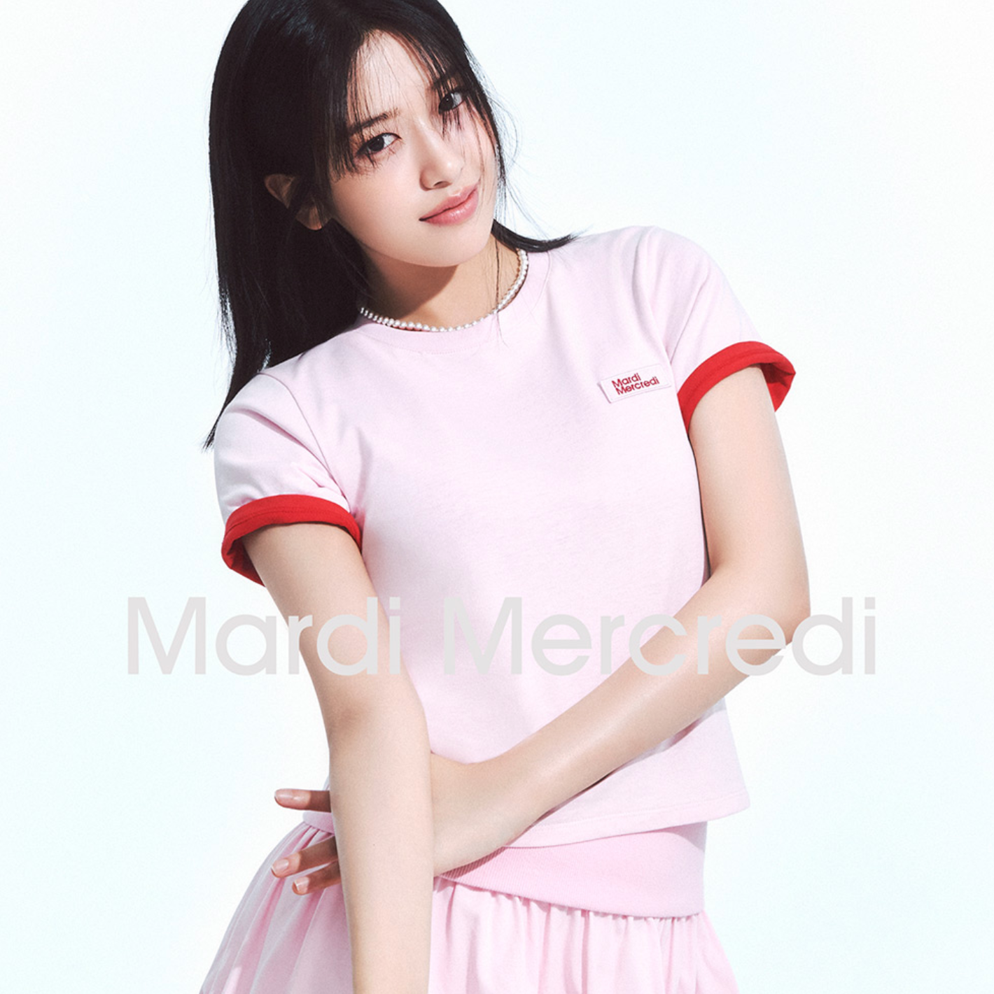 ｜MARDI MERCREDI｜  SLIM TSHIRT ESSENTIAL (10Colours)