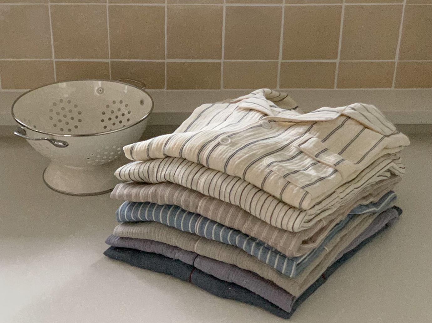 ｜Juuneedu｜ Relax Seven Days Cotton Pyjama Set