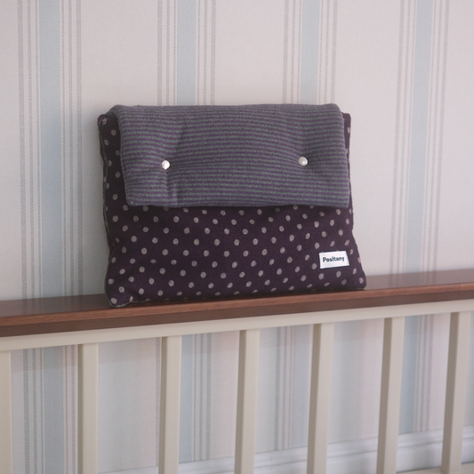 ｜Positany｜ Button Pouch (Purple)