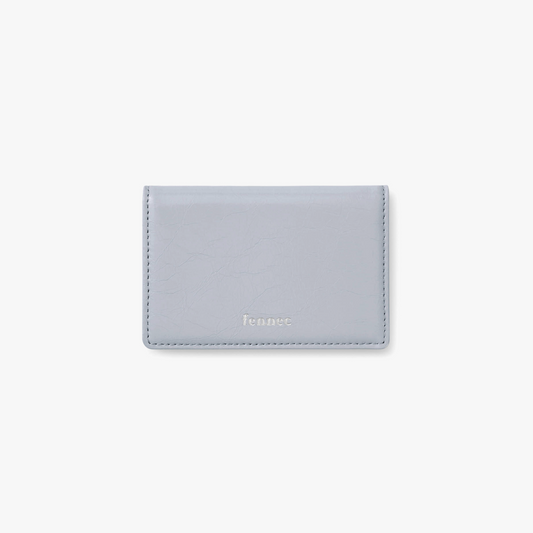｜Fennec｜ CRINKLE SOFT CARD CASE - MISTY LAVENDER