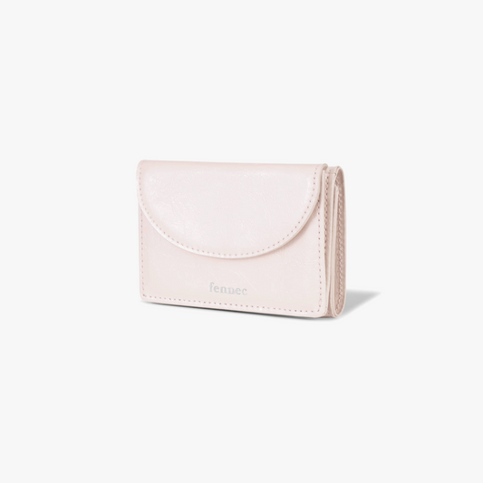 ｜Fennec｜ CRINKLE HALFMOON MINI WALLET - BLOSSOM