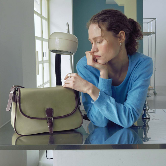 ｜mucu and ebony｜ Wedy Combi Bag Khaki