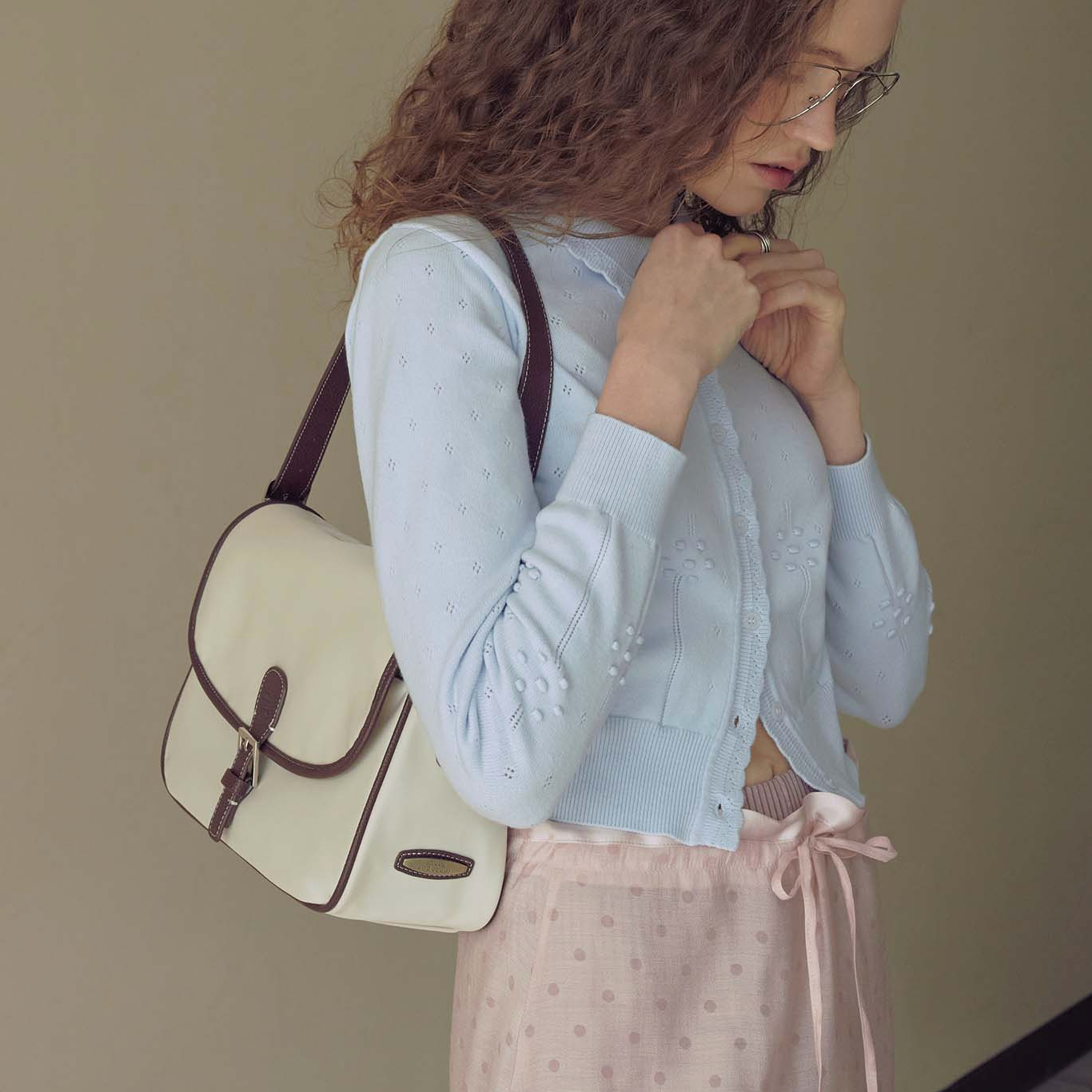 ｜mucu and ebony｜ Wedy Combi Bag Ivory