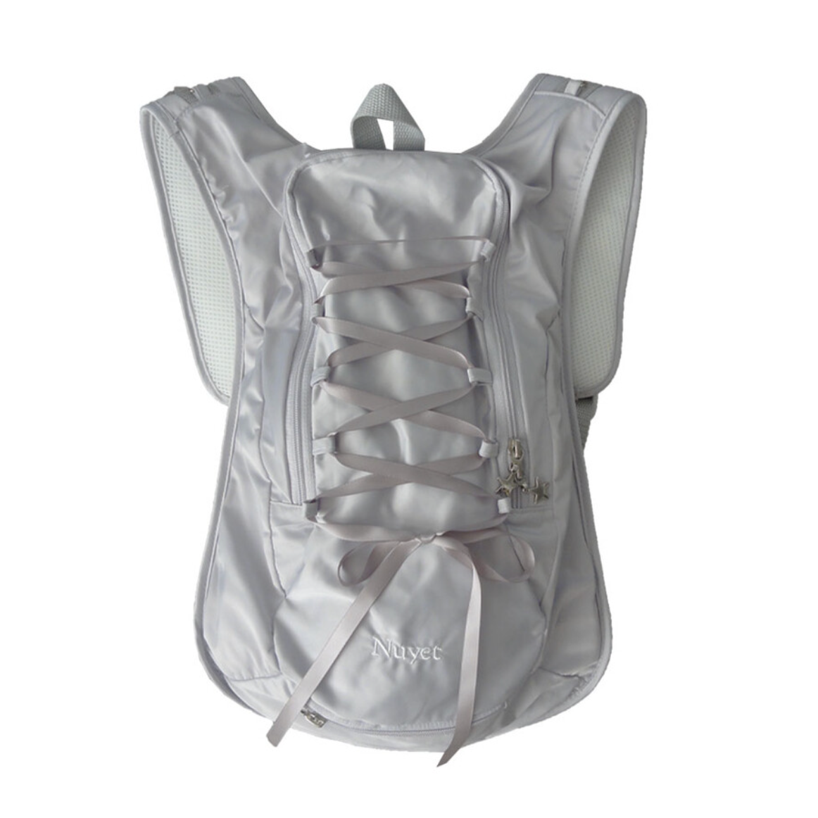 ｜NuYet｜ Lace up backpack Grey