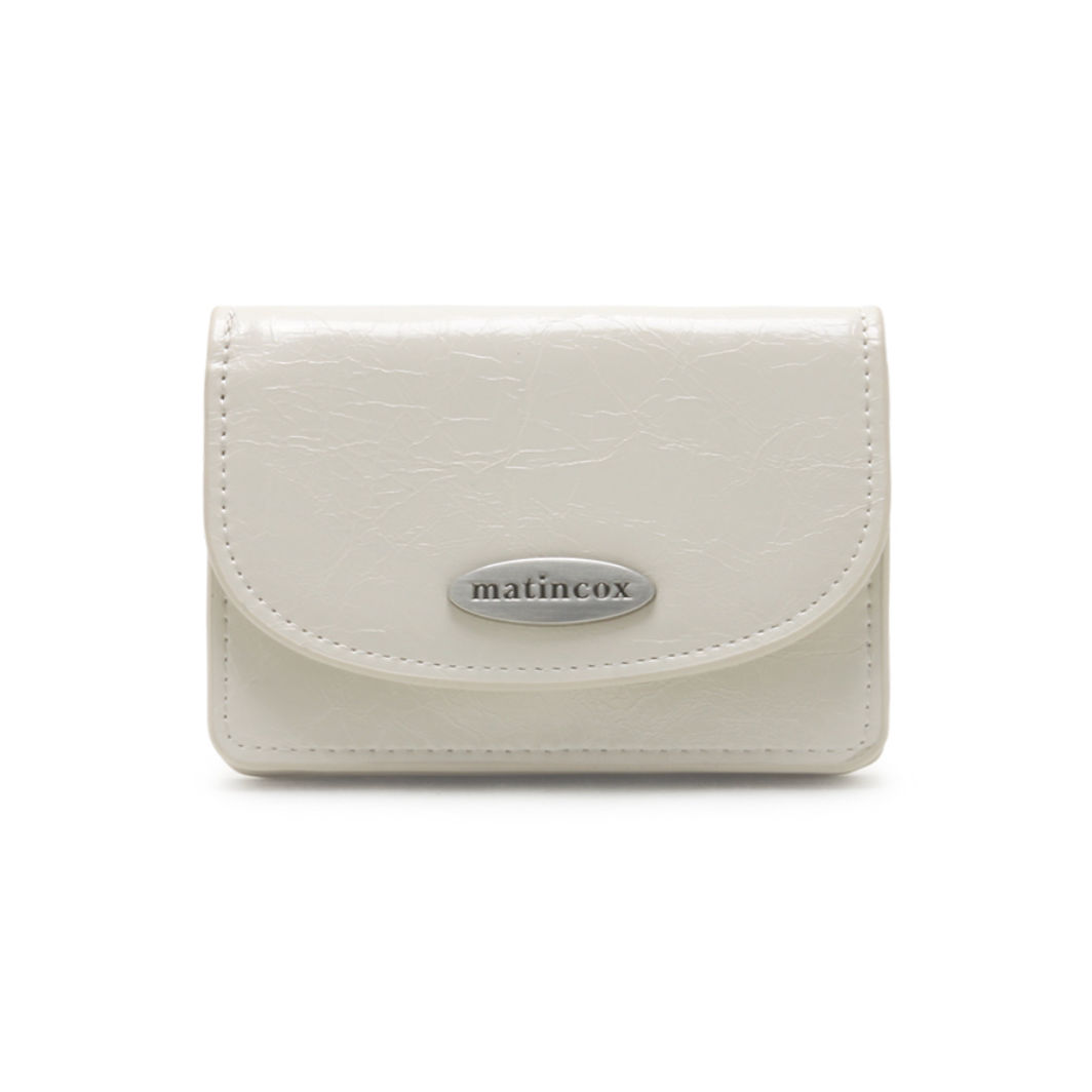 ｜MARTINCOKS｜ Auris Card Wallet Cream
