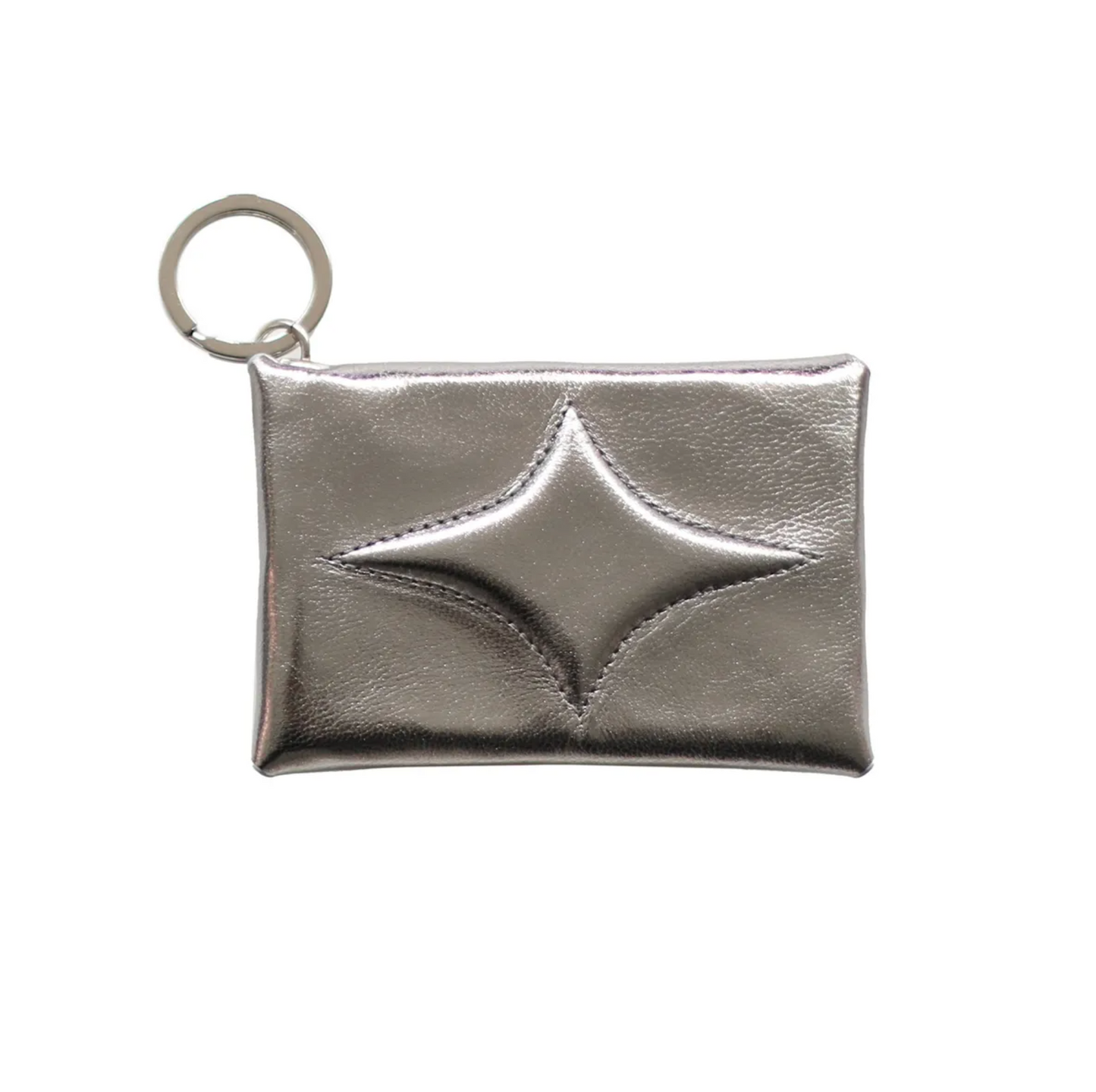 ｜KEIKE｜ Shape of Purse Dark Silver
