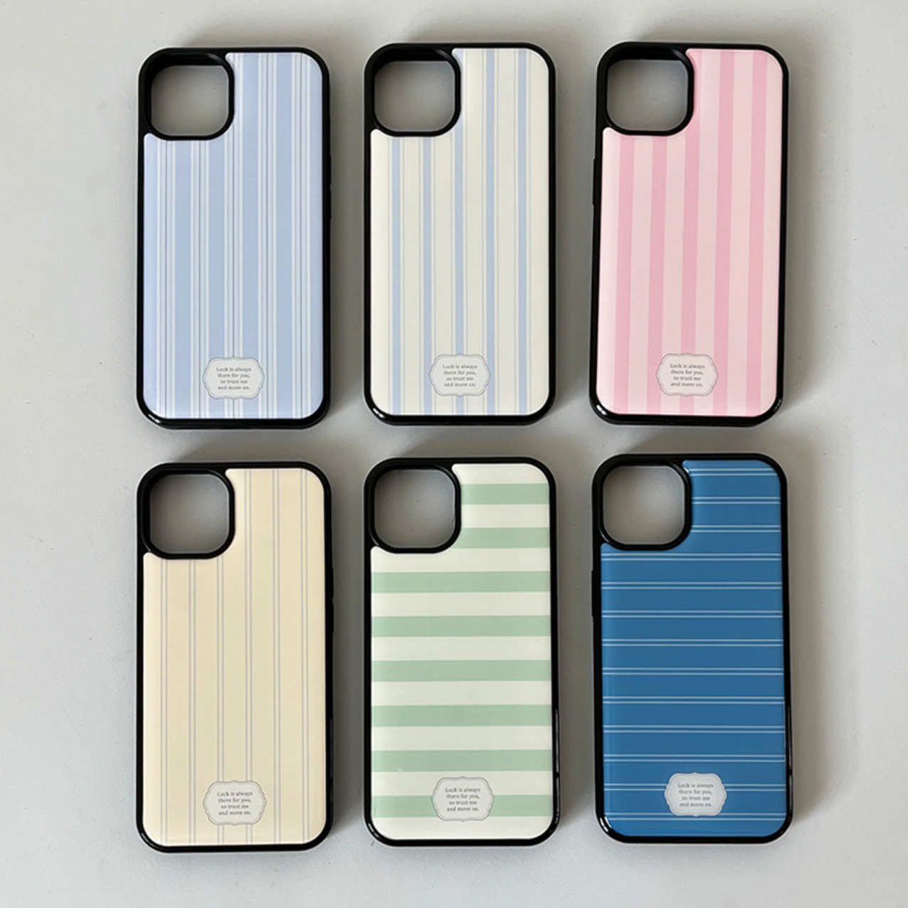 ｜freve｜ Stripe Epoxy Case