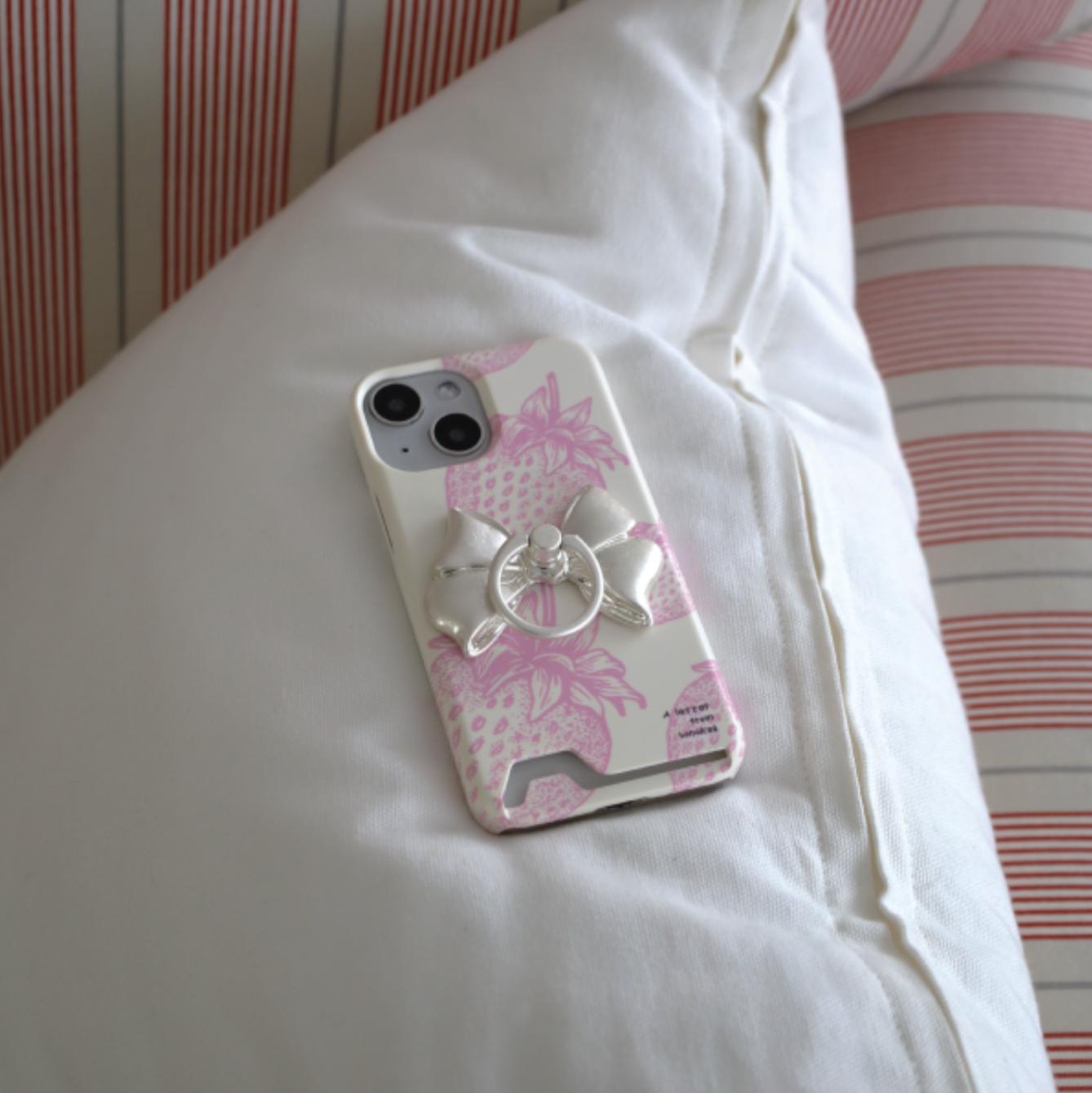｜honokaa｜ Strawberry Drawing Hard Case