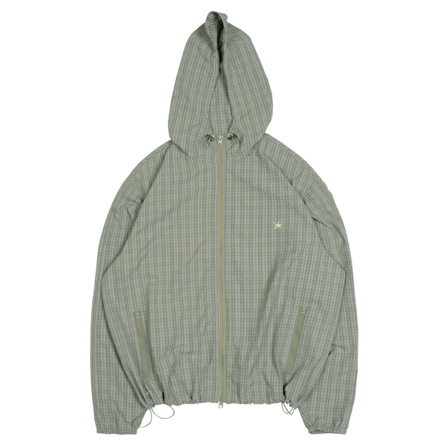 ｜THE COLDEST MOMENT｜ TCM Check Windstopper (Green)