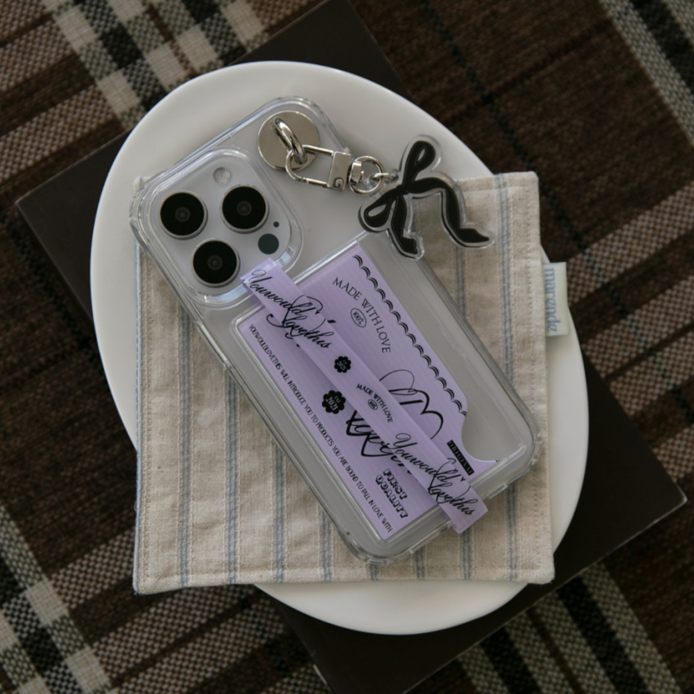 ｜YouWouldLoveThis｜ Closet Bumper Clear Card Case