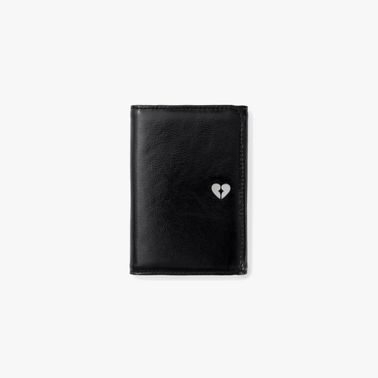 ｜fennec｜ HEARTY CARD POCKET - BLACK