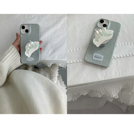 ｜loumoi｜ Ring Grip Tok (Magnolia / Freesia / Lily-Bal)