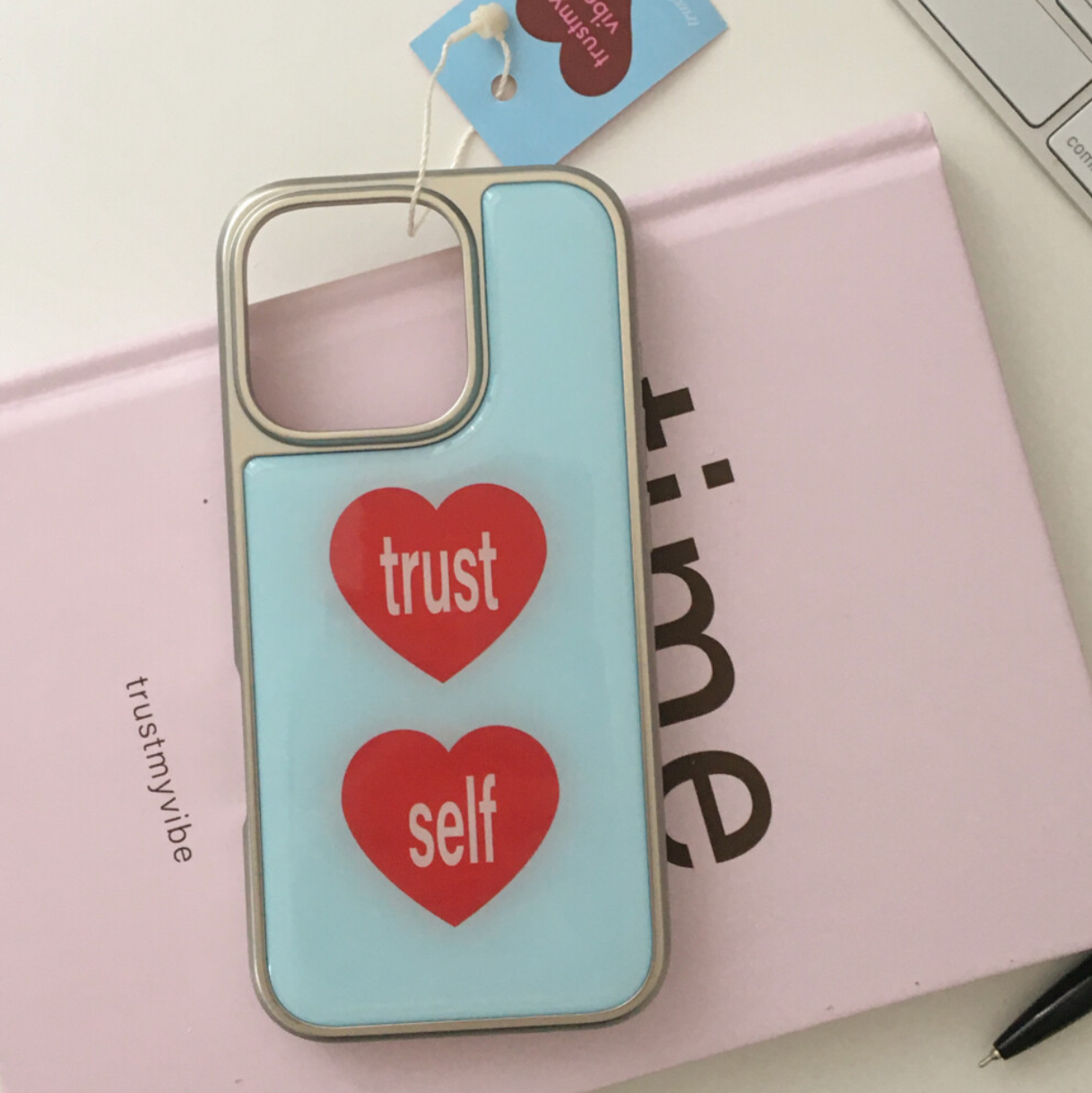 ｜trustmyvibe｜ Trustself Heart Phone Case