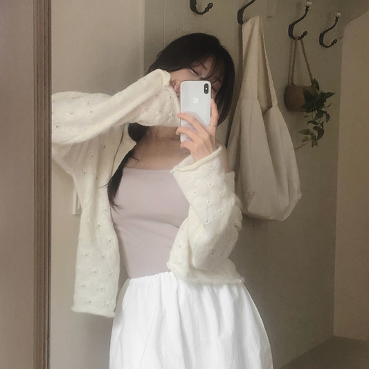 ｜SLOWAND｜ # SLOWMADE Mood Vintage Skashi Cardigan