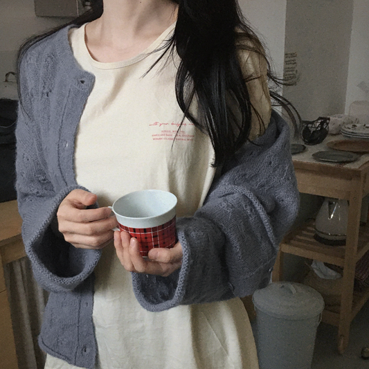 ｜SLOWAND｜ # SLOWMADE Coordinate Mate Lettering Short-Sleeved T-shirt