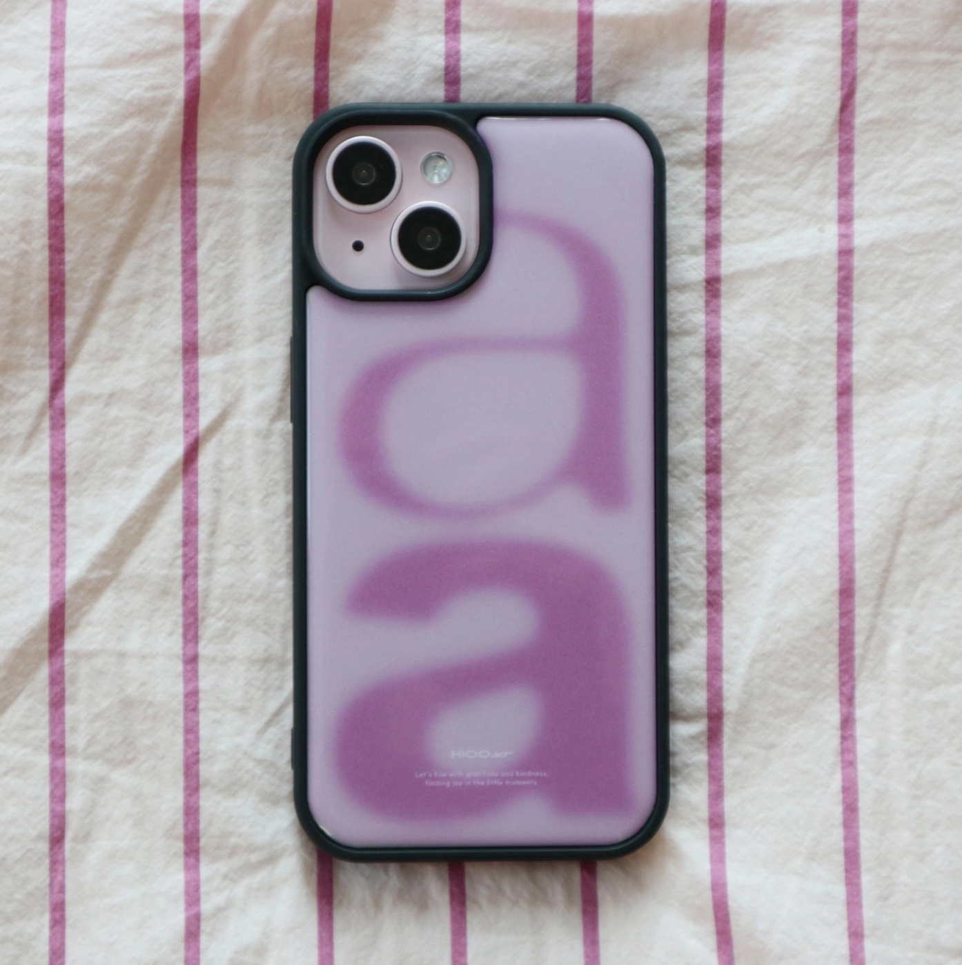｜hioo.kr｜ AA Milky Epoxy Case Pink