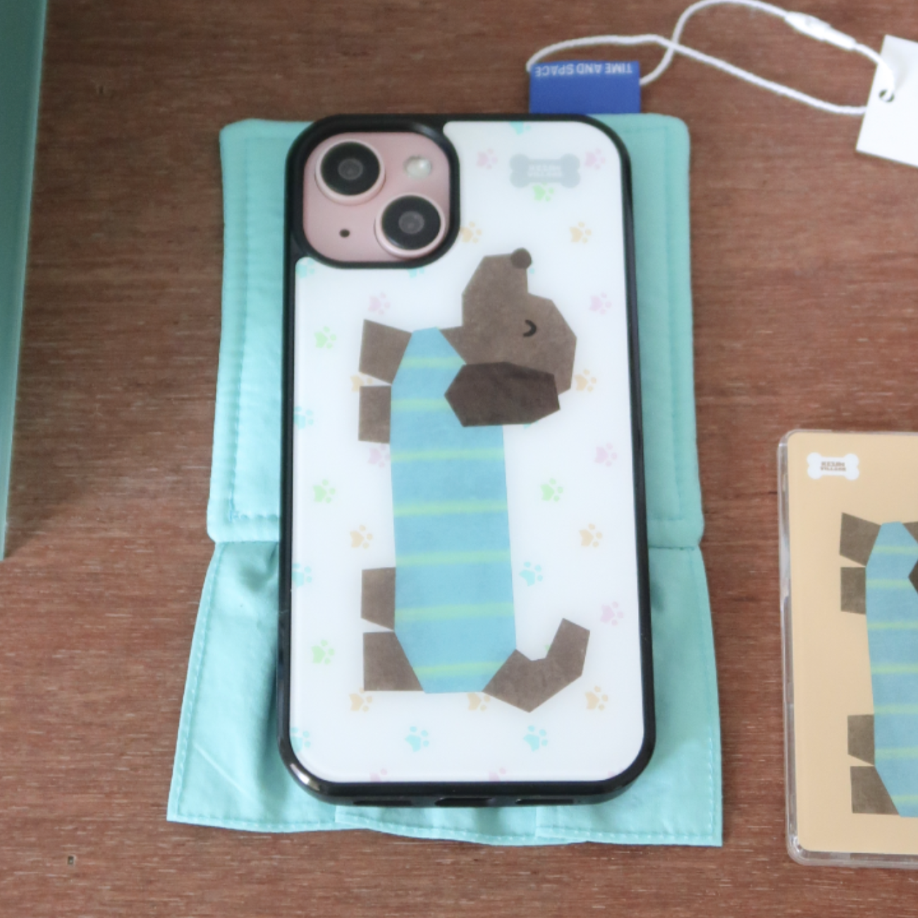 ｜KEZIM VILLAGE｜ PUPPY WHITE Glass Bumper / MagSafe Case