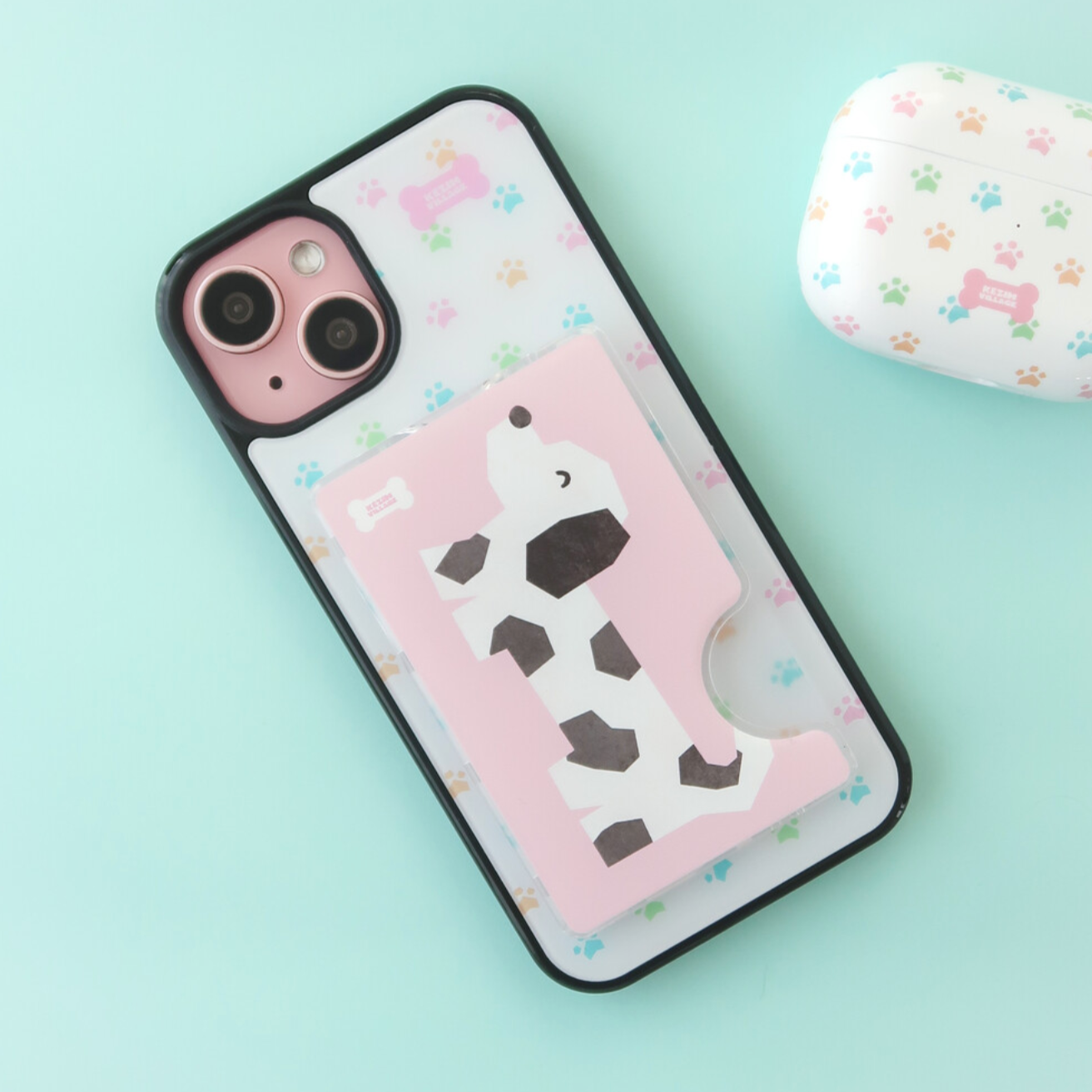 ｜KEZIM VILLAGE｜ PUPPY PINK Card Slot