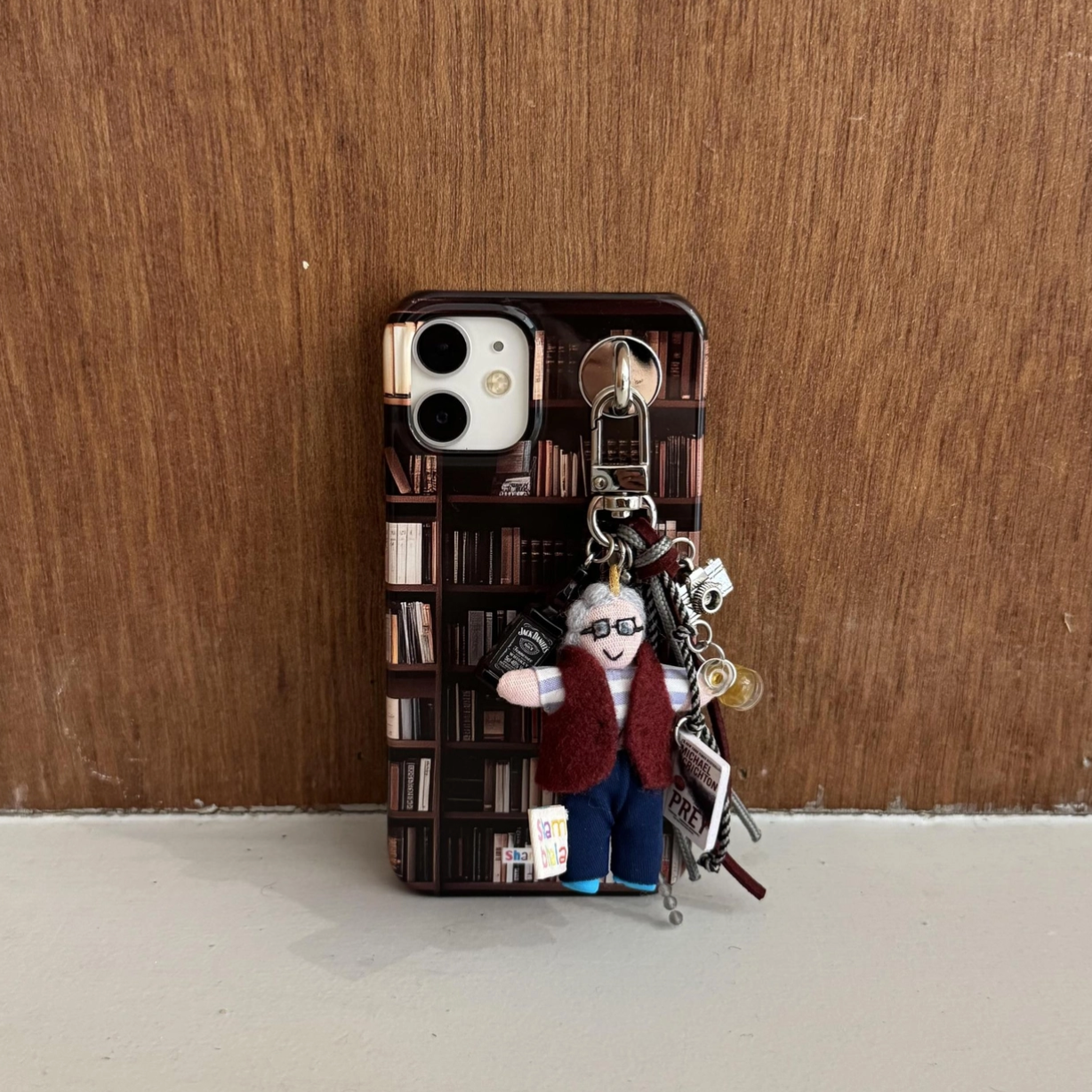 ｜GREY MANSION｜ Shambhala "Rupert" Phone Case + Keyring Set