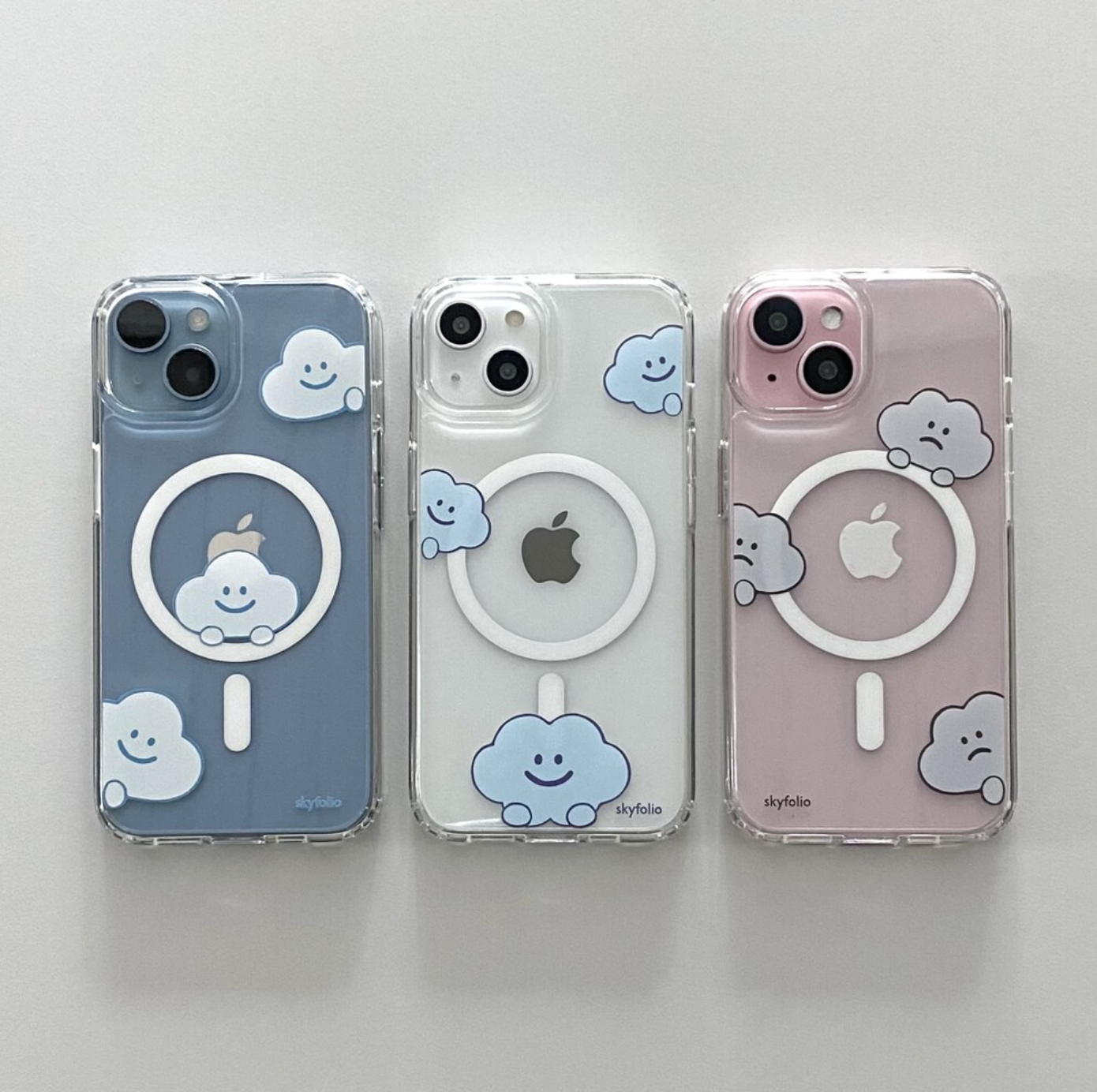 ｜skyfolio｜ Peekaboo Cloud MagSafe Phone Case